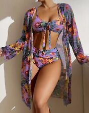 3-teiliges Bikini-Set mit