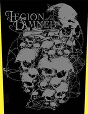 Legion Of The Damned Skulls Rückenaufnäher- Backpatch NEU & OFFICIAL