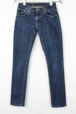 NUDIE JEANS Damen Tight Long John Slim Stretch Jeans Größe W26 L28