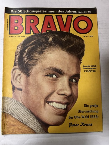 Bravo 1959 peter kraus - /1959, ,