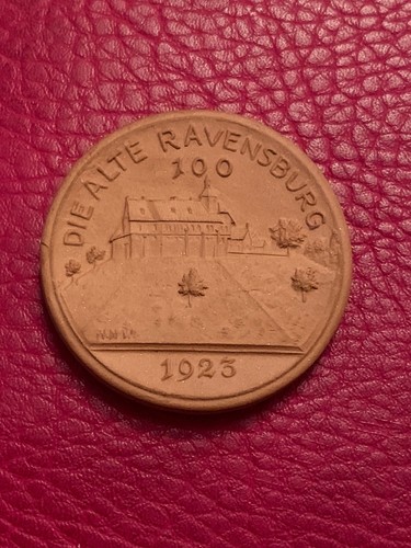 Notgeld medaille ravensburg - notgeld,