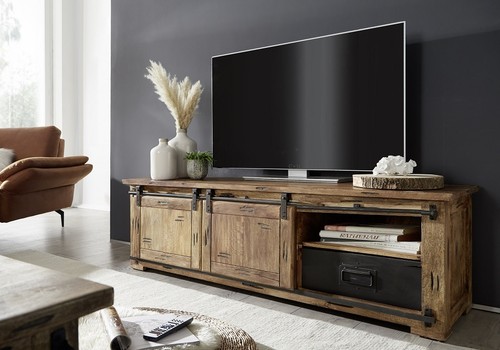 Element lowboard massivholz - tv,