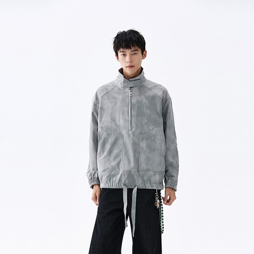 Schlupfjacke half zip - schlupfjacke, half-zip