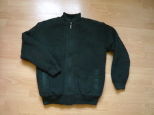 warme Herrenjacke Winterjacke von GLE Gr. XL graugrün  Outdoorjacke Strick