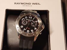 RAYMOND WEIL TANGO HERREN UHR 39MM 4795 MIT BAND QUARZ Kautschuk