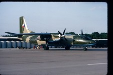 742-04 ORIGINAL K64 AIRCRAFT SLIDE: Czech AF Antonov AN-26 2507