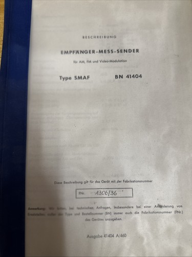 Rohde schwarz empfänger - rohde,
