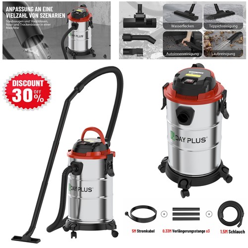 5000w 19kpa staubsauger nass - 5000w,