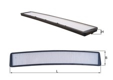 KNECHT Innenraumfilter LA 102 Partikelfilter für BMW ALPINA E46 X3 E83 B3 E36