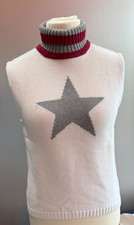 Damen armloser Rollkragen