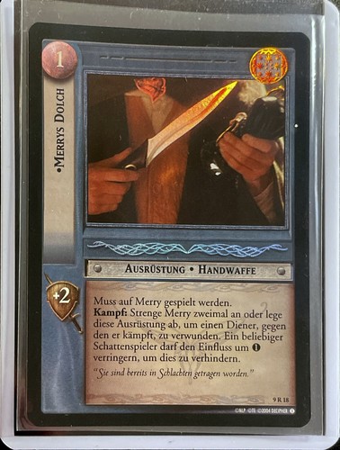 Lotr tcg merry dagger - tcg:,