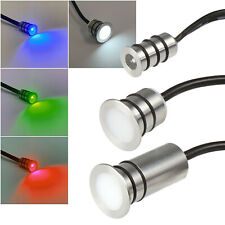 mini outdoor LED Boden-Einbau-Leuchte 12V DC 0,1W IP67 Lampe Lichtpunkt Strahler