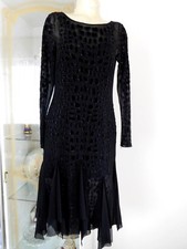 Einzigartiges Abendkleid EMILIO PUCCI gr.34 (ital.38) Samt/Pailletten Seide=NEU
