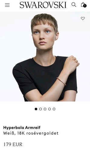 Swarovski armreif twist - armreif,