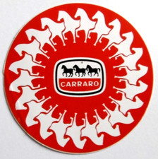 Werbe aufkleber carraro - werbe-aufkleber,