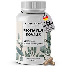 Prostata Kapseln 180 Stück, Prosta Plus Komplex, vegan, geprüft & hochdosiert