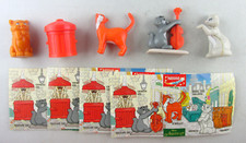 FREMDFIGUREN + FAST KOMPLETTSATZ / ARISTOCATS von NESTLE  + 4 BPZ RAR LESEN