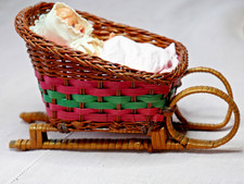 Vintage Mini Puppe mit