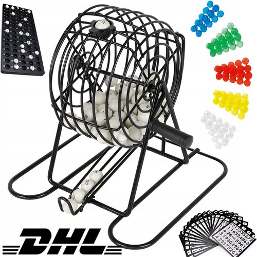 Bingo spiel metalltrommel - bingo,