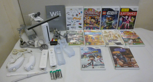 Wii konvolut mit controllern - wii,
