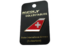 Airline  Pin    Swiss International Airways    ca  2x2,3 cm