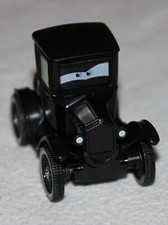 Disney Pixar Cars Ford T Modell Lizzy Lizzie Frau vo Stanley Metall 1/55 Vitrine