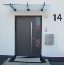 Hausnummer Anthrazit RAL 7016  Zahl 25 oder 30 cm hoch 0 - 9   a b c d e f g h