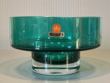 Ikebana Glasschale 15 cm 60er