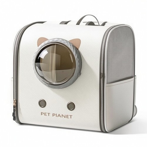 Katzenrucksack transparent