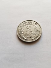 2 Franc 1948 FRANKREICH Sehr schöne alte Münze REPUBLIQUE FRANCAISE