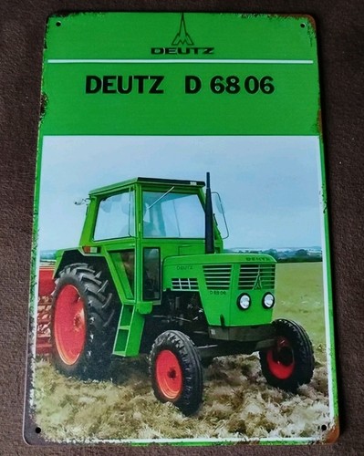 Blechschild deutz 6806 - deutz, d