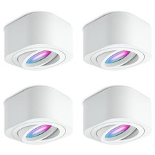 4x TEARA Spot Aufbauleuchte