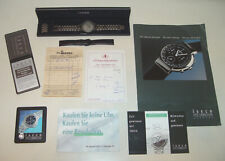 ISECO Business Manager-Uhr Titan v. 1995 - neues Quarz-Uhrwerk + Zugaben