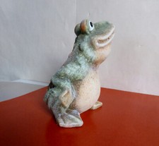 Frosch, Dekoration, getöpfert, rustikale Figur