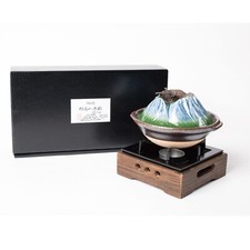 Steinguttopf Berge von Japan Holzofen Gifto Festbrennstoff Arita Ware