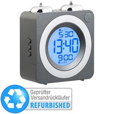 St. Leonhard Digitaler Funk-Glockenwecker mit 2 Weckzeiten, Versandrückläufer