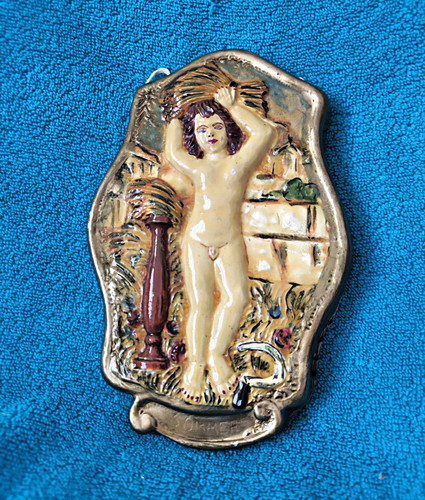 Keramik wandfigur relief - keramik,