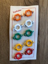 orig.DDR Zopfhalter/Haarspangen - Reste v.Hersteller, incl.n.Gummi's,80'er J  E