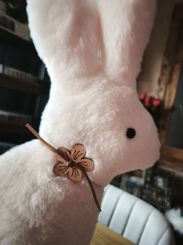 Plüsch osterhase gross auf - osterhase,