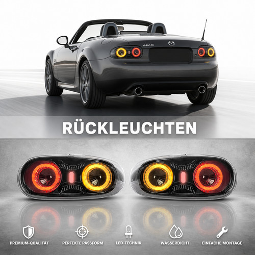 Paar led rückleuchten - led, l+r