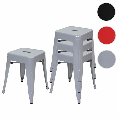 4er set sitzhocker hwc a73 - sitzhocker, hwc-a73