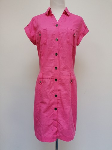 Bpc damen kurzarm kleid leinen - bpc,