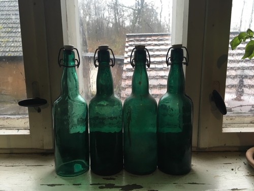 Bügelverschlussflasche - 4x,