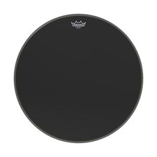 20" Remo Powerstroke 3 P3 Schlagzeug Bass Drum Fell Ebony Head Dämpfung schwarz