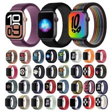 Nylon Sport Loop für Apple Watch Series 11 10 9 8 7 SE Stoff Band Armband Sport