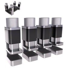 4x Verstellbare Klebeklemme -