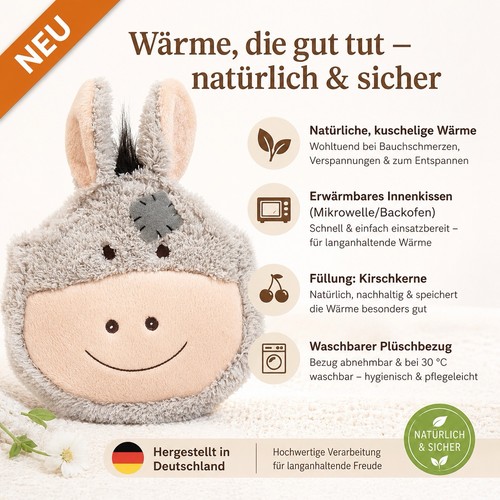 Grünspecht wärmekissen - grünspecht,