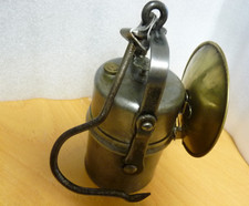 Grubenlampe Antik Alt Lampe