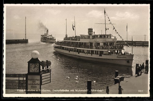 Motorschiff schwaben im - motorschiff,