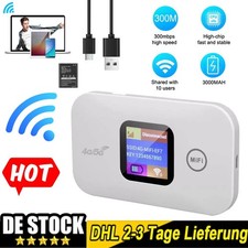 4G/5G LTE Tragbare Mobiler Wireless WLAN Router Hotspot WiFi Modem SIM Karte Neu